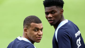 Tchouameni: “Se exagera cada vez que se habla de Mbappé...”