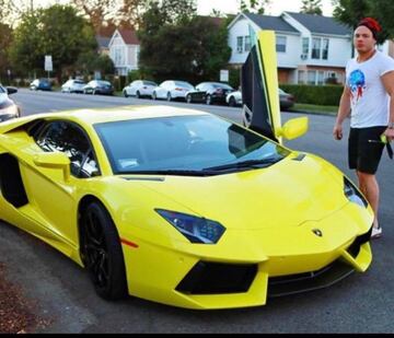 El “Hijo de la Leyenda” también es amante de los autos exclusivos y para muestra de ellos este “juguetito” amarillo