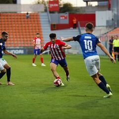 El Jebari, del Metropolitano a la asistencia del 3-2 del Atleti B en tiempo récord