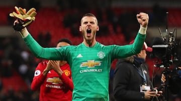 El guardameta español quedó en la octava posición por sus buenas actuaciones con el Manchester United. 