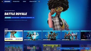 Fortnite renueva su interfaz; así son sus nuevos menús