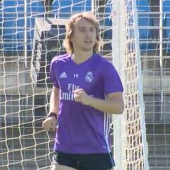 Modric sigue recuperándose a buen ritmo de su lesión