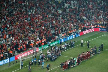 El Liverpool campeón de la Supercopa de Europa.