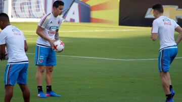 La Selección hace su primer entrenamiento en el Metro