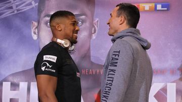 Joshua and Klitschko meet for heavyweight crown in London