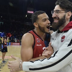 Shengelia vuelve a ejercitarse con el Baskonia 88 días después