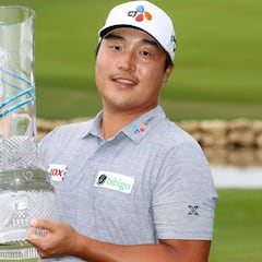 Lee gana su primer título PGA en un Byron Nelson marcado por la lluvia