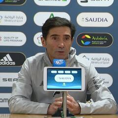 Marcelino: "Los jugadores están que se comen el mundo"