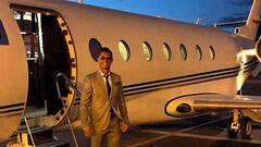 Cristiano Ronaldo's private plane in Barcelona landing incident