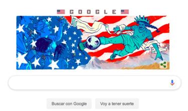 Google Doodles: Women's World Cup show USA-Spain contrast