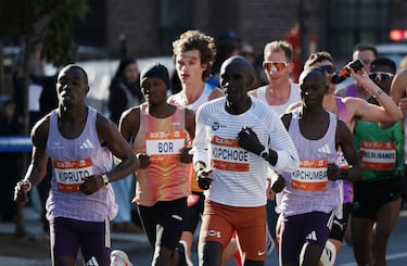 La misteriosa camiseta agujereada de Kipchoge en la maratón de Nueva York