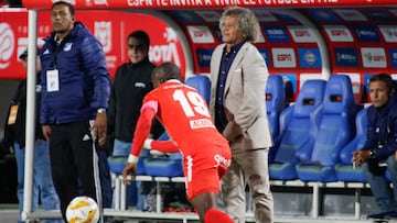 Alberto Gamero dirigió su primer partido como técnico de Millonarios contra el actual campeón de Colombia. Así vivió el encuentro contra América de Cali en el Torneo ESPN.