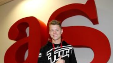 Rabat, en su visita al Diario AS.