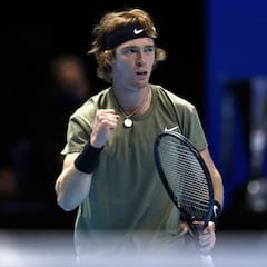 Rublev se va de las Finals con 200 puntos y 306.000 dólares