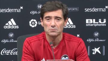 Marcelino: "Si el Real Madrid quiere a Rodrigo, hay una cláusula"