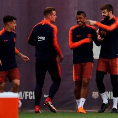 Busquets, Piqué e Iniesta descansan y no viajan a Vigo