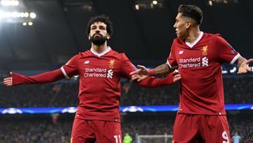 Salah eyes Reds record, Roma's away-day struggles