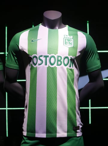 Atlético Nacional presentó su nueva camiseta con la que enfrentará la Copa Libertadores, la Liga Águila y la Superliga.