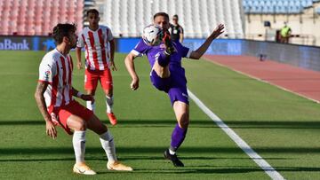 1x1 del Almería: mucha posesión y poca profundidad