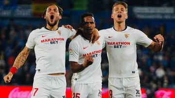 Getafe 0-3 Sevilla: resumen, goles y resultado del partido