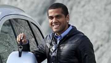 <b>SIGUE LOCUAZ. </b>Alves continúa su cruzada contra el Madrid.