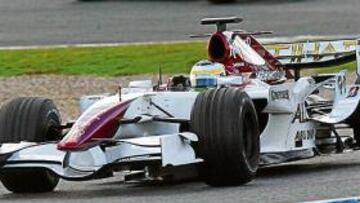 <b>SU PARADA FINAL. </b>Giancarlo Fisichella recala este año en Force India que, muy probablemente, será su última escudería en la máxima competición automovilística.