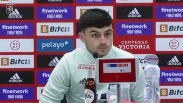 Pedri: "No me veo como líder..."