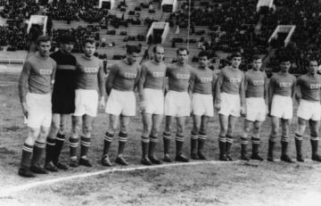 Equipo que le brindó a la extinta URSS su único título de Europa, en el año 1960.