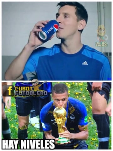 Los memes de Francia campeón del Mundial Rusia 2018