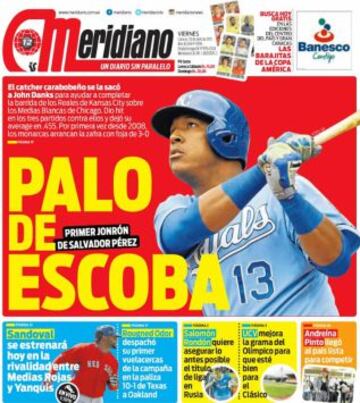 Portadas de la prensa deportiva