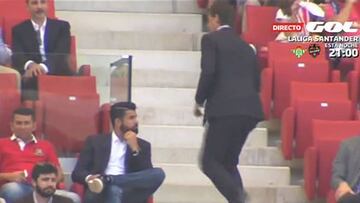 Lopetegui passes Costa in the Wanda without as much as a 'hello'