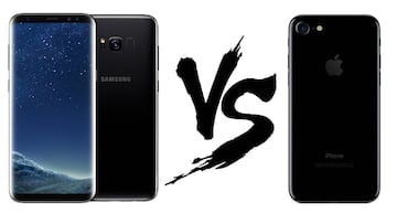Samsung Galaxy S8 vs iPhone 7, ?qu¨¦ smartphone elegir?