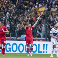 Toluca le marca gol a Pumas a los 19 segundos de juego