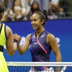 La canadiense Fernández (18) elimina a la campeona Osaka