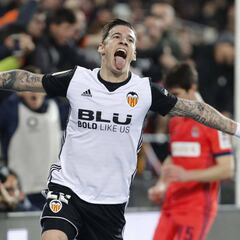 Santi Mina es el delantero más efectivo de LaLiga Santander