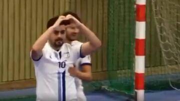 Los golazos de la estrella chilena del futsal de Suecia