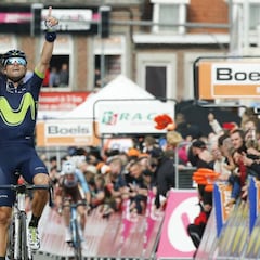 Valverde no se sacia de ganar: ¡cuarto triunfo en Lieja!