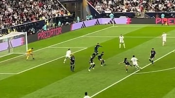 Rodrygo’s amazing goal in the Intercontinental Cup Final captured from the stands