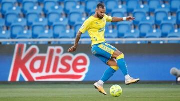 Jesé Rodríguez en un partido con la UD Las Palmas
