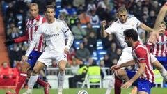 El Atleti no gana al Madrid en Liga en el Calderón desde 1999