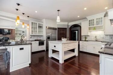Cocina de concepto abierto.