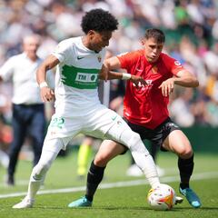 Johan Mojica brilla ante Mallorca: Los números que lo ratifican