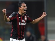 Carlos Bacca, el último jugador del Milan en marcar más de 15 goles por Serie A en una temporada.