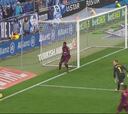 Gol bien anulado al Espanyol: el balón de Baptistao salió