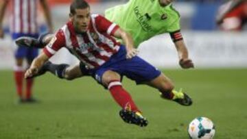 Mario Suárez, con esguince de rodilla, puede perderse el derbi