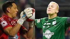 Aguerre y Cota, los porteros con más atajadas en el Clausura 2022