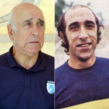 Nelson Acosta (70) llegó a Chile en los setenta y jugó en Everton. Ahora dirige Iquique y fue campeón con Cobreloa y Everton.