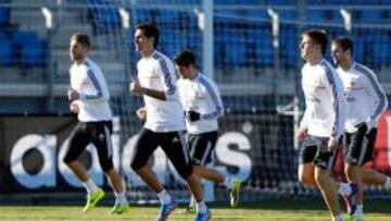 Entrenamiento del Real Madrid