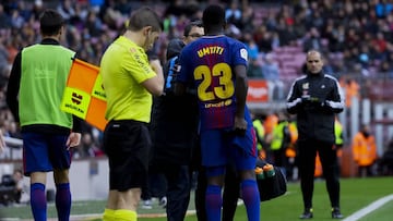 Barcelona roto en defensa y Yerry Mina sigue en carpeta