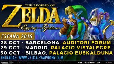 Vuelve a España The Legend Of Zelda - Symphony Of Goddesses Master Quest